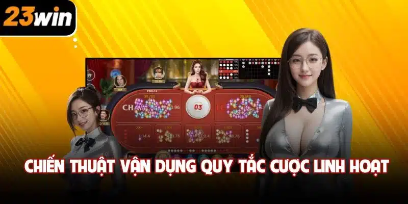 Chiến thuật vận dụng quy tắc cược linh hoạt